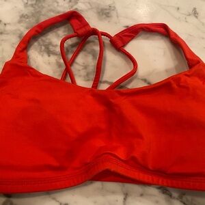lululemon athletica Red Sports Bra
